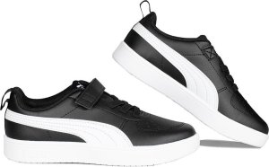 Puma Buty dla dzieci Puma Rickie AC  PS czarno-białe 385836 11 28 1