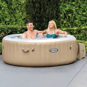 Jacuzzi ogrodowe Intex Intex Basen z hydromasażem PureSpa, okrągły, 196x71 cm 1