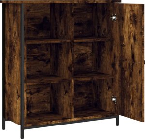 vidaXL Szafka, przydymiony dąb, 70x30x80 cm 5