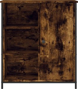 vidaXL Szafka, przydymiony dąb, 70x30x80 cm 6