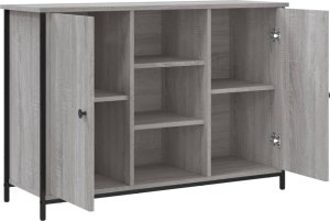 vidaXL Szafka, szary dąb sonoma, 100x35x70 cm 5