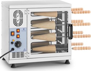 Royal Catering Piec maszyna do kołaczy węgierskich ciasto trdlo kurtosz 300C 3500W 230V Piec maszyna do kołaczy węgierskich ciasto trdlo kurtosz 300C 3500W 230V 2