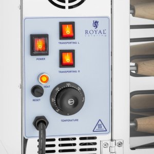 Royal Catering Piec maszyna do kołaczy węgierskich ciasto trdlo kurtosz 300C 3500W 230V Piec maszyna do kołaczy węgierskich ciasto trdlo kurtosz 300C 3500W 230V 3