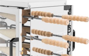 Royal Catering Piec maszyna do kołaczy węgierskich ciasto trdlo kurtosz 300C 3500W 230V Piec maszyna do kołaczy węgierskich ciasto trdlo kurtosz 300C 3500W 230V 4