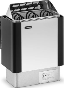 Uniprodo Piecyk piec do sauny suchej fińskiej 3-6m3 4.5kW 400V 3N Piecyk piec do sauny suchej fińskiej 3-6m3 4.5kW 400V 3N 2
