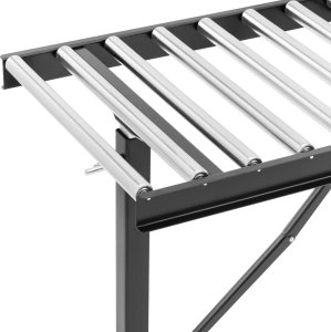 MSW Podajnik rolkowy z regulacją wysokości do 200kg 17 rolek 540x35mm 178cm Podajnik rolkowy z regulacją wysokości do 200kg 17 rolek 540x35mm 178cm 4