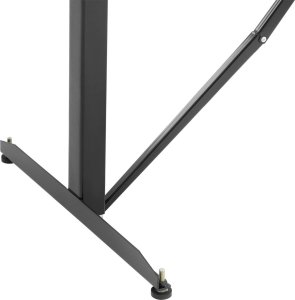 MSW Podajnik rolkowy z regulacją wysokości do 200kg 17 rolek 540x35mm 178cm Podajnik rolkowy z regulacją wysokości do 200kg 17 rolek 540x35mm 178cm 5