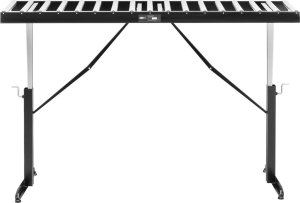 MSW Podajnik rolkowy z regulacją wysokości do 200kg 17 rolek 540x35mm 178cm Podajnik rolkowy z regulacją wysokości do 200kg 17 rolek 540x35mm 178cm 6