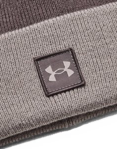 Under Armour Czapka zimowa Under Armour Halftime Shallow Cuff brązowa 2