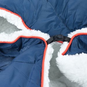 Offlander OFFLANDER MIĘKKI KOC PLED KEMPINGOWY GRANATOWY 200 x 140 6