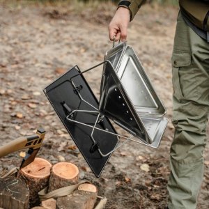 Offlander OFFLANDER DUŻY GRILL SKŁADANY KEMPINGOWY PRZENOŚNY 5