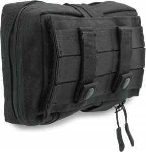 Offlander OFFLANDER SASZETKA TAKTYCZNA MOLLE Z RZEPEM NA POWERBANK I KABLE CZARNA 2