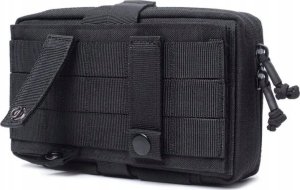 Offlander OFFLANDER SASZETKA TAKTYCZNA MOLLE Z RZEPEM NA POWERBANK I KABLE CZARNA 4