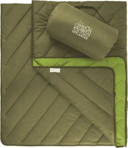 Offlander OFFLANDER WODOODPORNY KOC PLED KEMPINGOWY ZIELONY 200 x 140 7