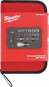 Milwaukee MILWAUKEE ZESTAW NASADEK I BITÓW Z GRZECHOTKĄ 39szt. 6