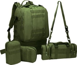 Offlander OFFLANDER PLECAK TURYSTYCZNY SURVIVAL COMBO 38L ZIELONY 3