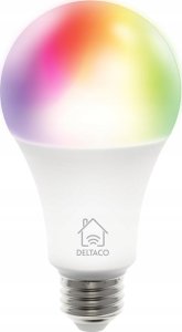 Deltaco Deltaco Smart Home LED E27 Birnenform 9W RGB 1