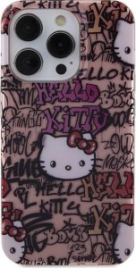 Sourcing Hello Kitty HKHCP15LHDGPTP iPhone 15 Pro 6.1" pink/pink hardcase IML Tags Graffiti 3
