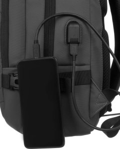 Plecak turystyczny Peterson Wodoodporny, podróżny plecak z miejscem na laptopa - Peterson NoSize 6