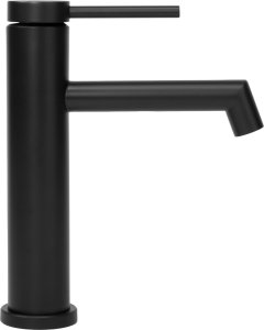 Bateria umywalkowa Rea Bateria umywalkowa Rea Foss czarna niska black mat 3