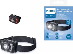 Philips Latarka czołowa z czujnikiem ruchu akumulatorowa LED Philips 1