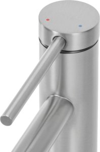 Bateria umywalkowa Rea Bateria Umywalkowa Rea Foss nikiel szczotkowany Inox wysoka nickel brush 5