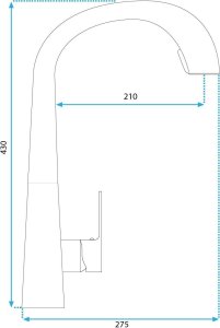 Bateria kuchenna Rea Bateria Kuchenna REA Ross ZŁOTA SZCZOTKOWANA BRUSH GOLD 9