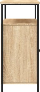 vidaXL Szafka, dąb sonoma, 100x35x80 cm 7