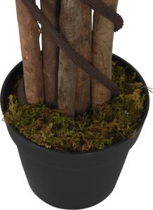 vidaXL vidaXL Sztuczny figowiec dębolistny, 232 liście, 180 cm, zielony 4