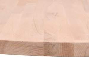 vidaXL vidaXL Blat do stołu, 70x2,5 cm, okrągły, lite drewno bukowe 3