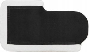 Beliani Szezlong boucle prawostronny kremowy ALLIER 8