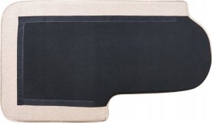 Beliani Szezlong boucle prawostronny jasnobeżowy ALLIER 9