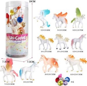 Woopie Zestaw Figurki Jednorożce 16 Szt. 3
