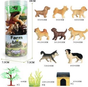 Woopie Zestaw Figurki Pieski 16 Szt. 5