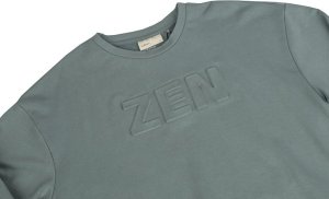 Outhorn Bluza męska Outhorn M0755 morska zieleń OTHAW23TSWSM0755 46S M 3