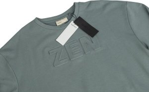 Outhorn Bluza męska Outhorn M0755 morska zieleń OTHAW23TSWSM0755 46S M 4