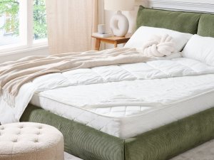 Beliani Ochraniacz na materac z mikrofibry 160 x 200 cm PEKTUSAN 2