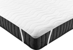 Beliani Ochraniacz na materac z mikrofibry 160 x 200 cm PEKTUSAN 3