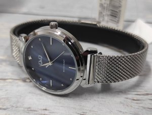 Zegarek Q&Q Zegarek QQ Q27B-002P Damski Klasyczny Cyrkonia 3