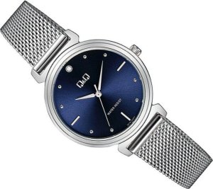 Zegarek Q&Q Zegarek QQ Q27B-002P Damski Klasyczny Cyrkonia 7