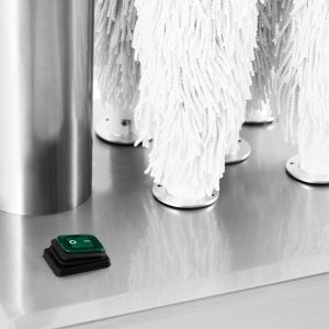 Royal Catering Polerka maszyna do polerowania szkła szklanek kieliszków 5 szczotek 1320 W Polerka maszyna do polerowania szkła szklanek kieliszków 5 szczotek 1320 W 3