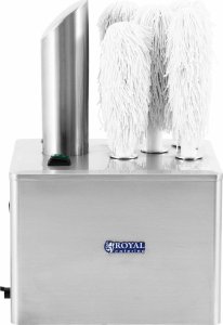 Royal Catering Polerka maszyna do polerowania szkła szklanek kieliszków 5 szczotek 1320 W Polerka maszyna do polerowania szkła szklanek kieliszków 5 szczotek 1320 W 5