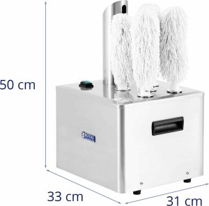 Royal Catering Polerka maszyna do polerowania szkła szklanek kieliszków 5 szczotek 1320 W Polerka maszyna do polerowania szkła szklanek kieliszków 5 szczotek 1320 W 6