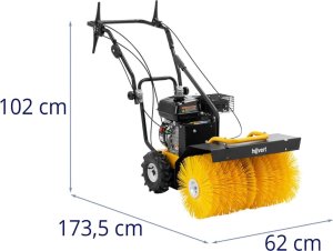 Hillvert Zamiatarka drogowa spalinowa szerokość szczotki 700mm Zamiatarka drogowa spalinowa szerokość szczotki 700mm 8