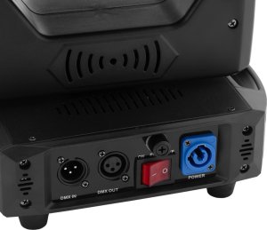 Naświetlacz SINGERCON Ruchoma głowa LED SPOT 14 kolorów światło estradowe 130W RGBW Ruchoma głowa LED SPOT 14 kolorów światło estradowe 130W RGBW 4