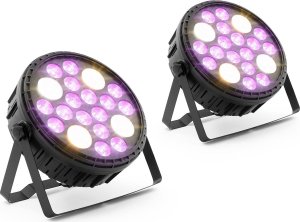 Naświetlacz SINGERCON Reflektory sceniczne oświetlenie estradowe PAR 16 diod LED 120W ZESTAW 2szt. Reflektory sceniczne oświetlenie estradowe PAR 16 diod LED 120W ZESTAW 2szt. 2