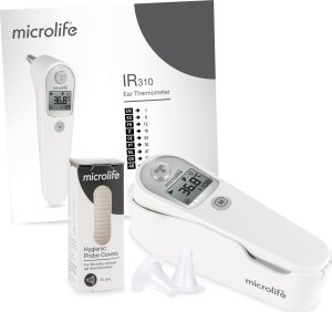 Microlife Termometr do ucha IR310 - z systemem prowadzenia ACCU-sens 6
