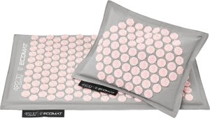 4fizjo ECO MATA do akupresury z łuskami gryki i kokosem Szaro-miętowa 4