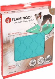 Flamingo Mata treningowa Patsy L, antypoślizgowa, wielorazowa, zielona 4