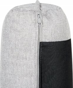 Beliani Narożnik lewostronny lniany jasnoszary ELGA 9